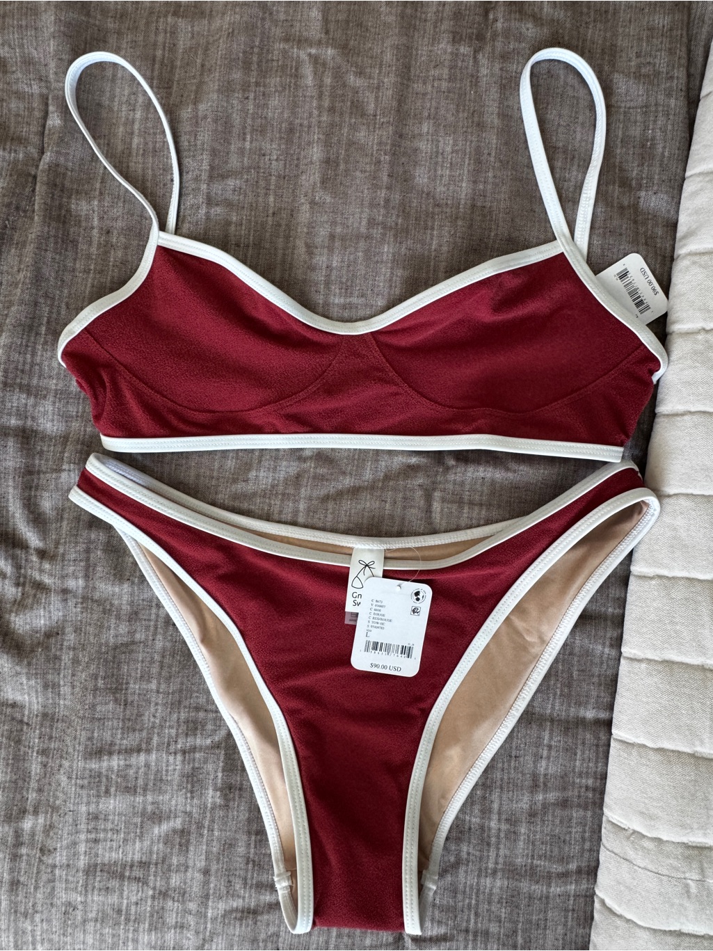 Nwt Free People Gnash Toweling Bikini — image 3 of 7
